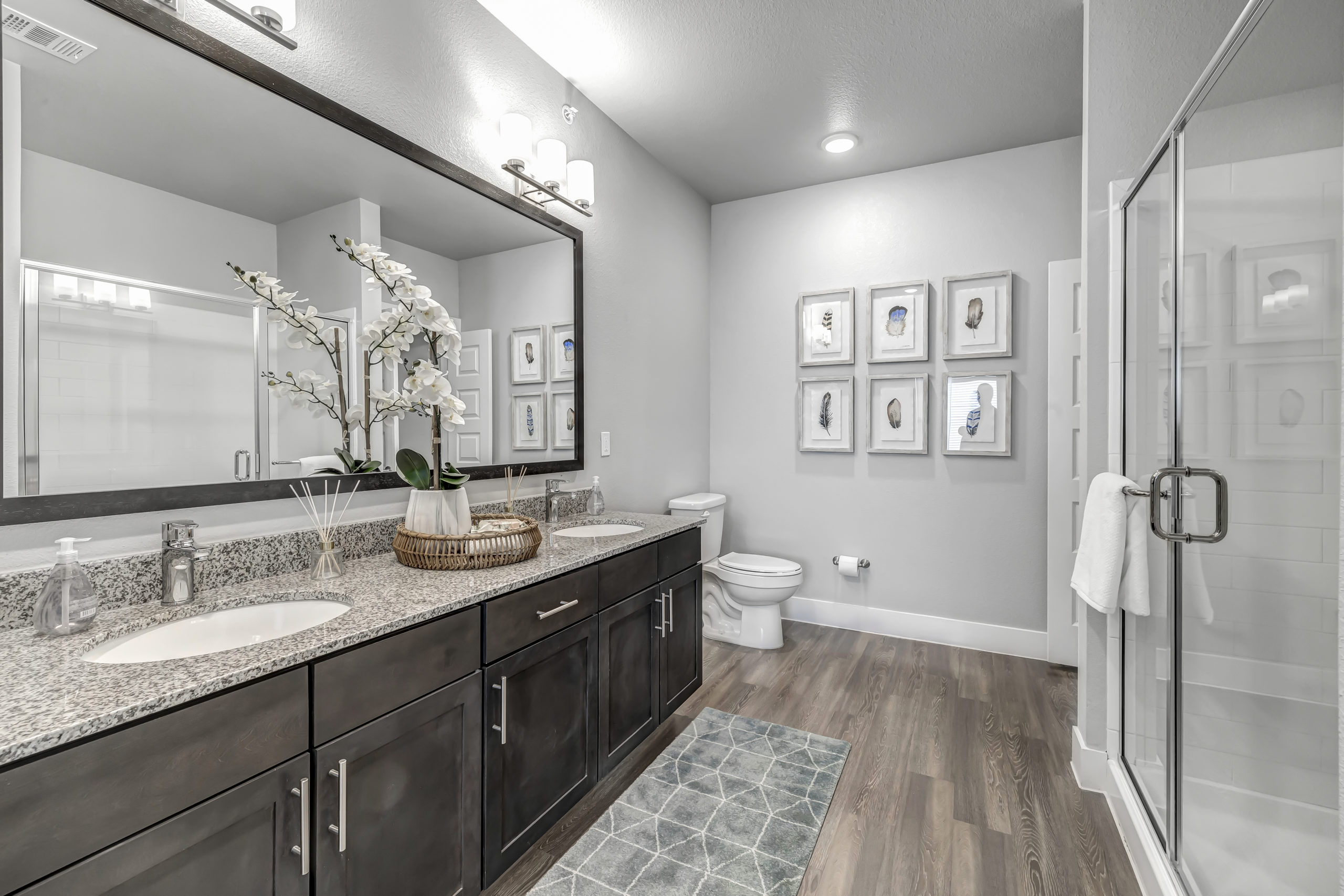 Oversized Dual Bathroom Vanities At Solea Keller Apartments In Fort Worth Texas Scaled &nocache=1