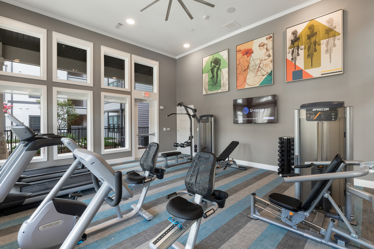 Picture of Solea Alamo Ranch fitness center cardio machines