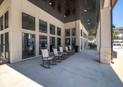 Picture of outdoor seating at Solea Copperfield