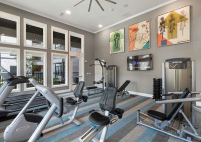 Picture of the cardio machines at Solea Alamo Ranch