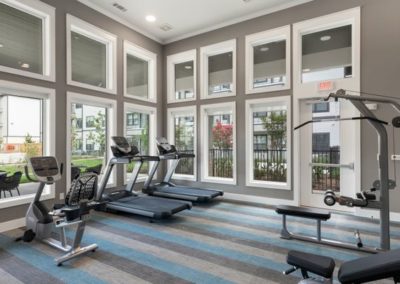 Picture of a community fitness center at Solea Alamo Ranch
