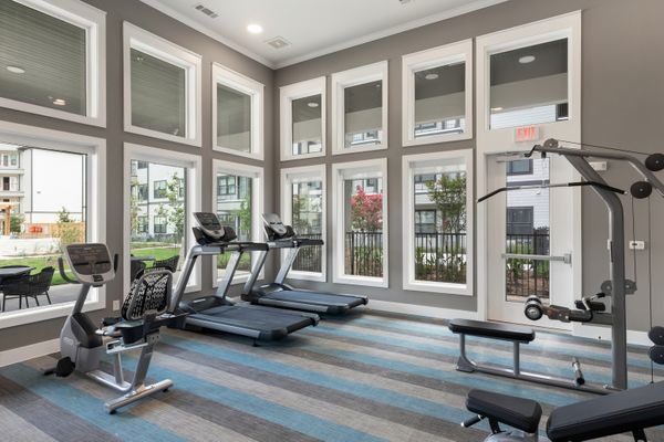 Picture of a community fitness center at Solea Alamo Ranch