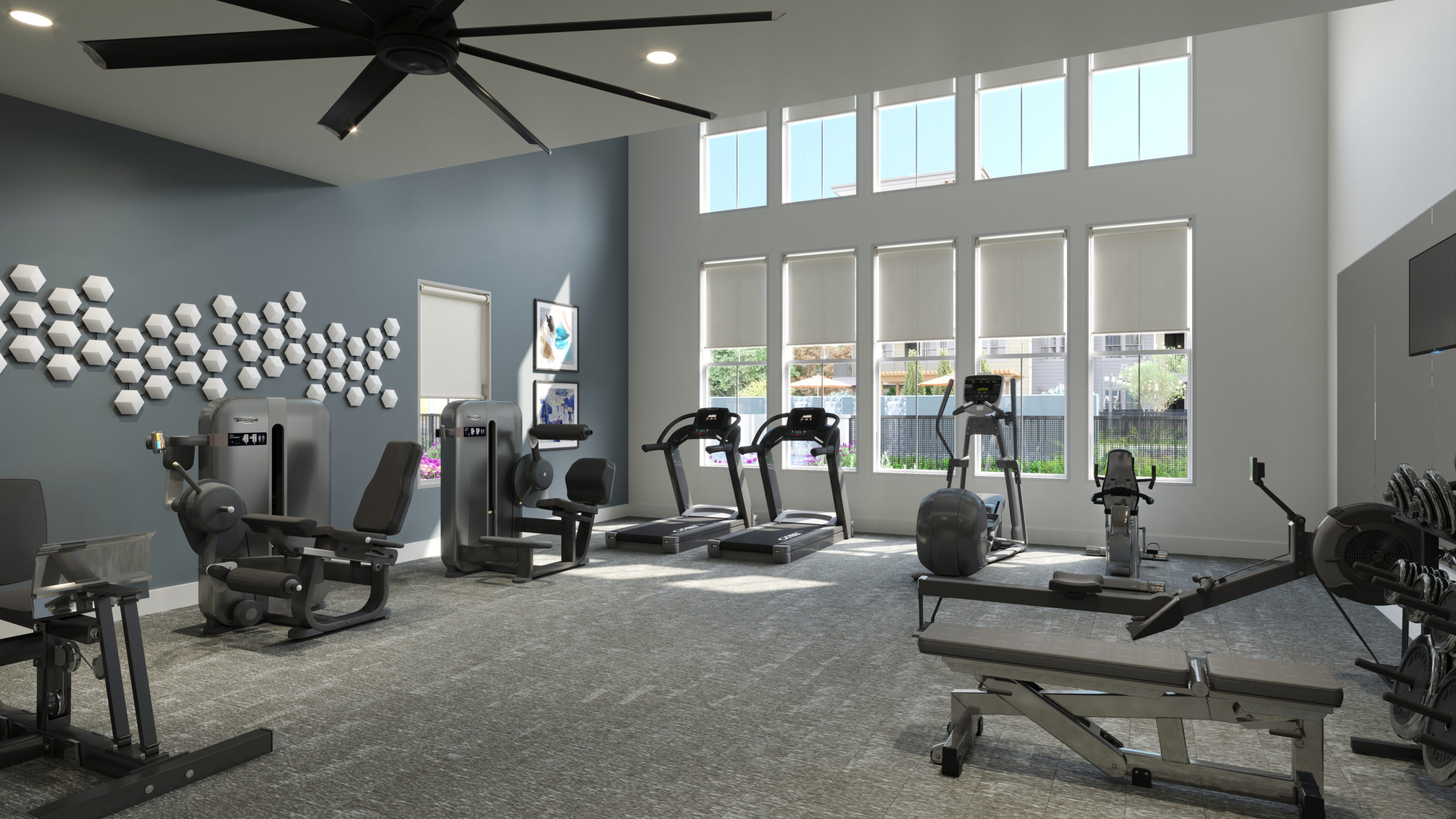 picture of amberlin pflugerville fitness room