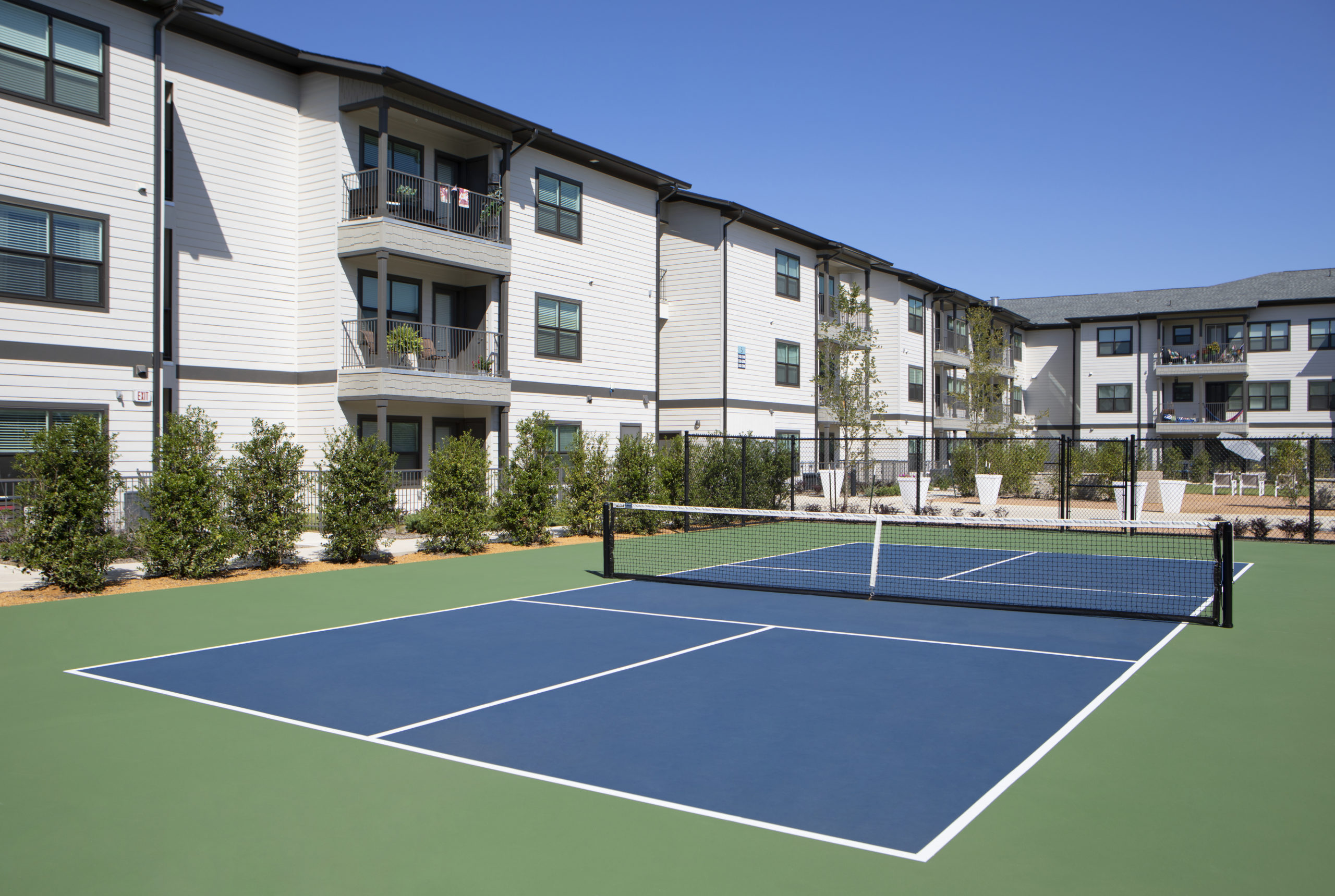 Pickleball court at Solea Keller Apartments in Fort Worth Texas
