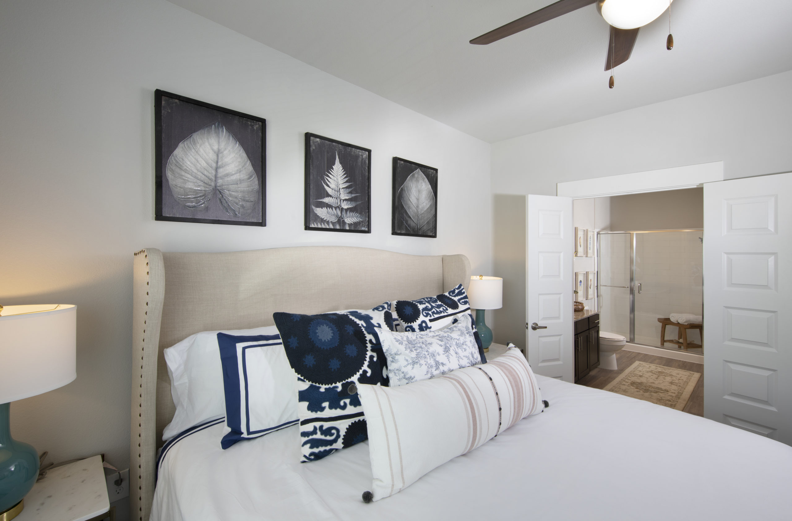 Spacious bedrooms at Solea Keller Apartments in FortWorth Texas